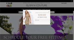 Desktop Screenshot of glamaxcouture.com
