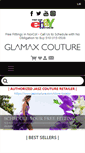 Mobile Screenshot of glamaxcouture.com